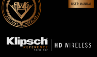 Klipsch RP-HD-Wireless-User-Manual 